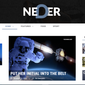 Neder - WordPress News Magazine and Blog Template