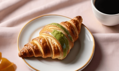 Pistachio Croissants