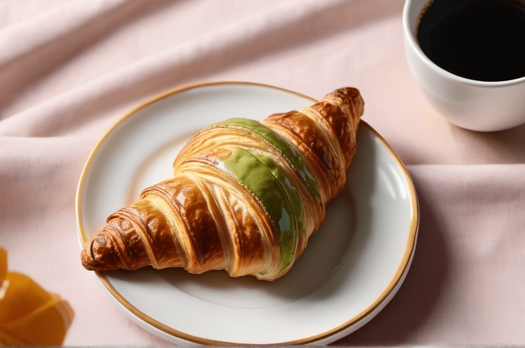 Pistachio Croissants