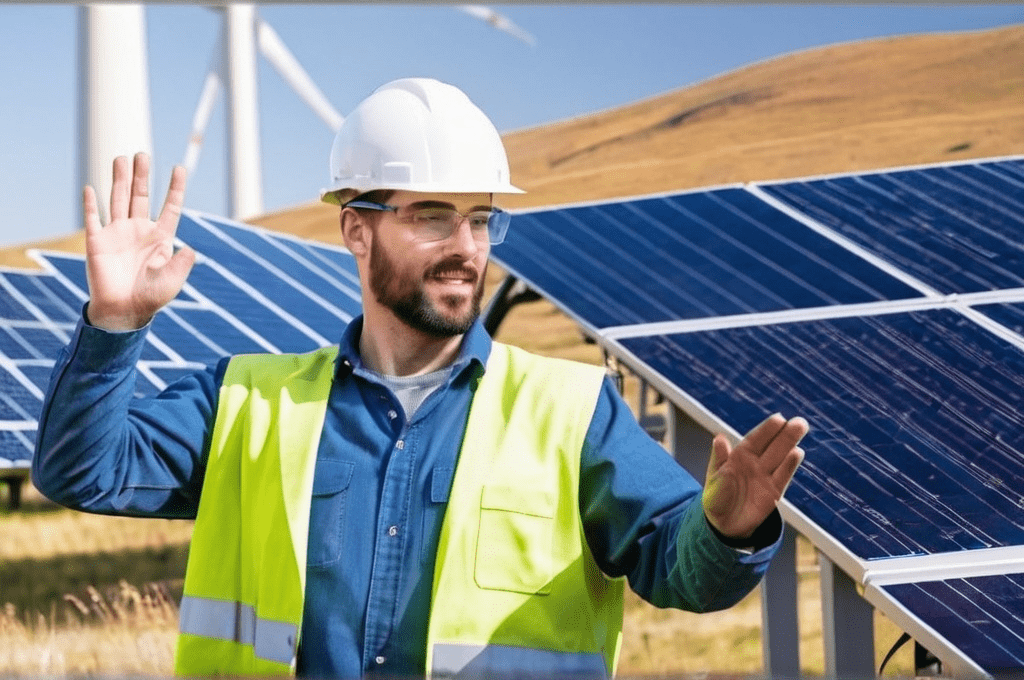 Renewable energy sector jobs