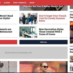Hunted Editorial Magazine WordPress